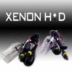 9006 5000K Xenon HID Xenon Replacement Light Bulbs - 1 Pair